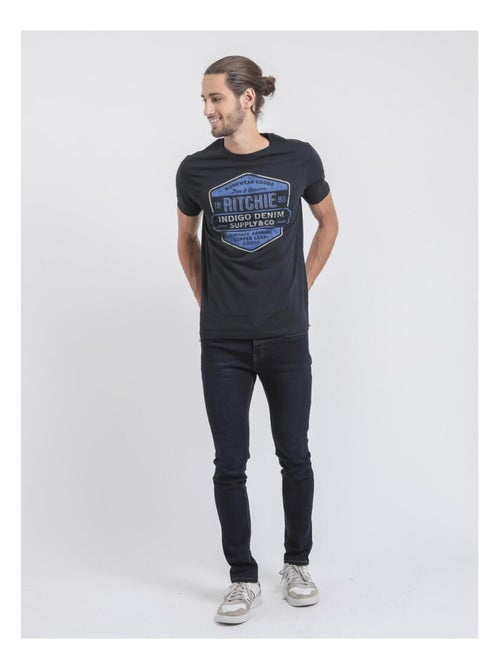 T-shirt girocollo puro cotone JAGNY - Kiabi