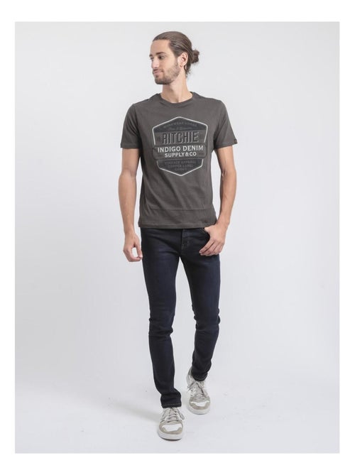 T-shirt girocollo puro cotone JAGNY - Kiabi