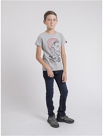 T-shirt girocollo puro cotone JOUANCY-J