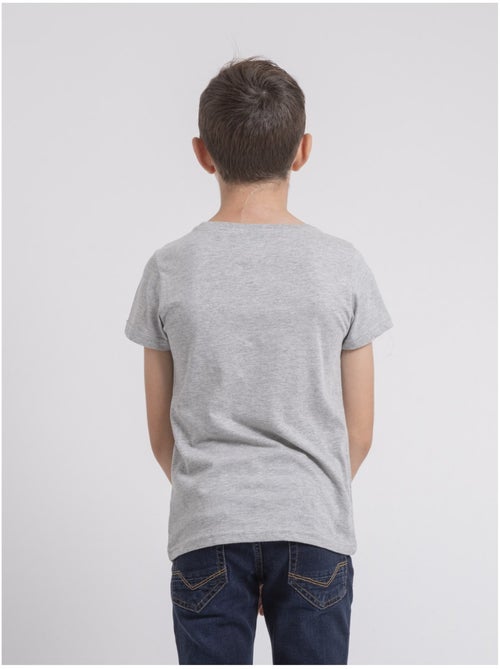 T-shirt girocollo puro cotone JOUANCY-J - Kiabi