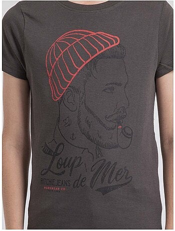 T-shirt girocollo puro cotone JOUANCY-J