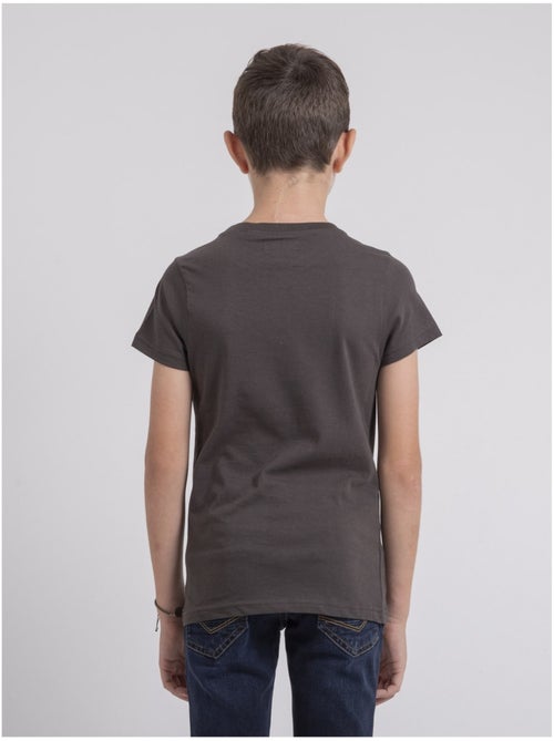 T-shirt girocollo puro cotone JOUANCY-J - Kiabi