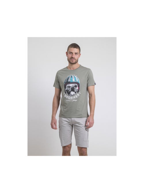 T-shirt girocollo puro cotone NAMATOU - Kiabi