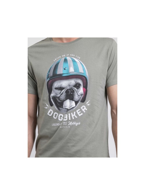 T-shirt girocollo puro cotone NAMATOU - Kiabi