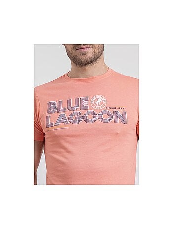 T-shirt girocollo puro cotone NAPAMIEL