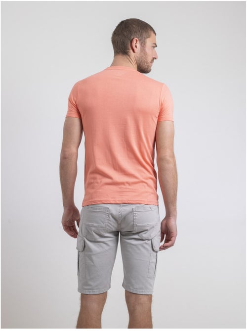 T-shirt girocollo puro cotone NAPAMIEL - Kiabi