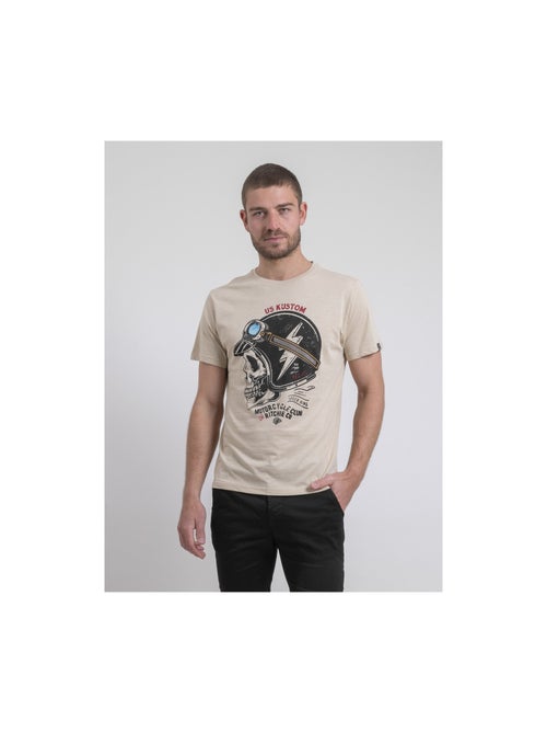 T-shirt girocollo puro cotone NAPAMOX - Kiabi