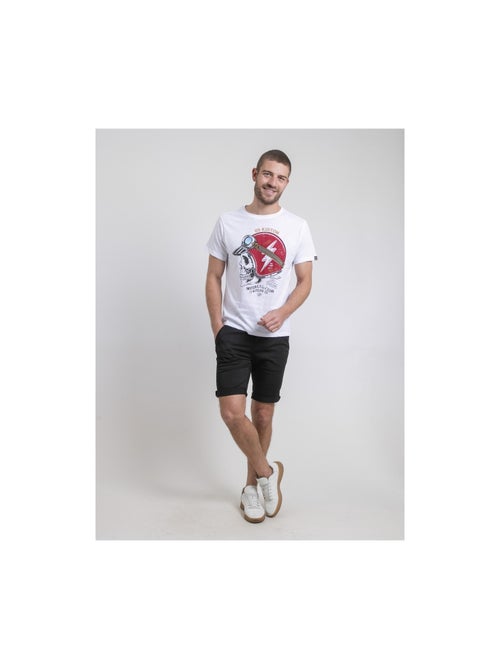 T-shirt girocollo puro cotone NAPAMOX - Kiabi