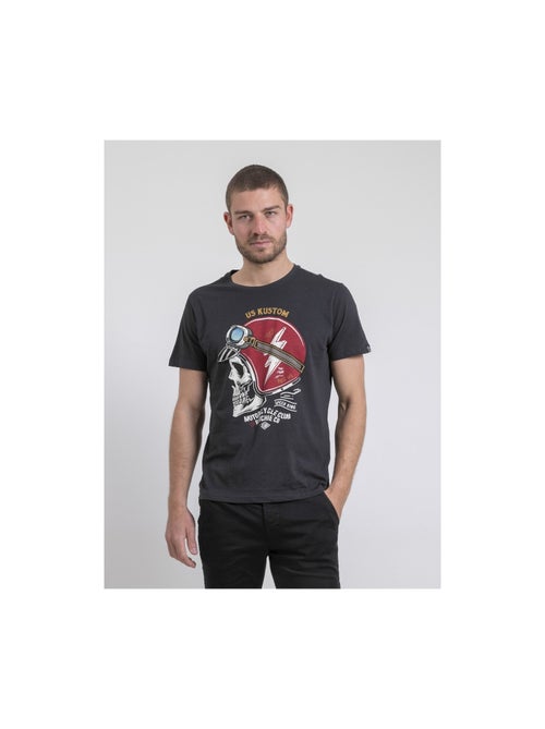 T-shirt girocollo puro cotone NAPAMOX - Kiabi