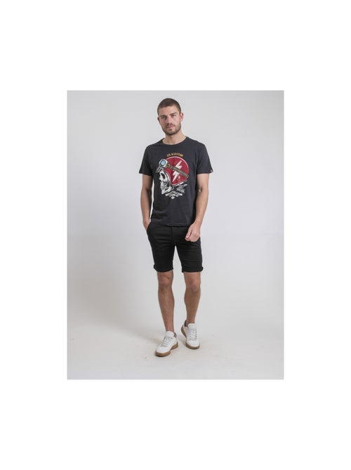 T-shirt girocollo puro cotone NAPAMOX - Kiabi