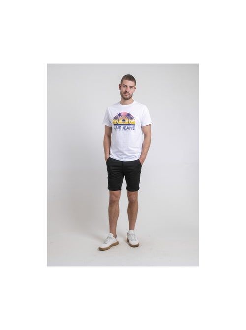 T-shirt girocollo puro cotone NAPOUR - Kiabi