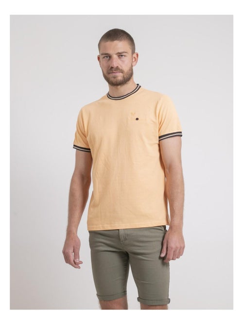 T-shirt girocollo puro cotone NECAMIX - Kiabi