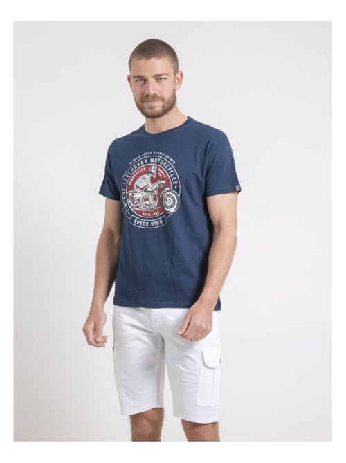 T-shirt girocollo puro cotone NELIZIO - Kiabi