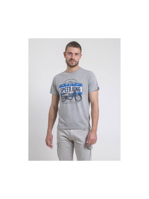 T-shirt girocollo puro cotone NELORIC - Kiabi