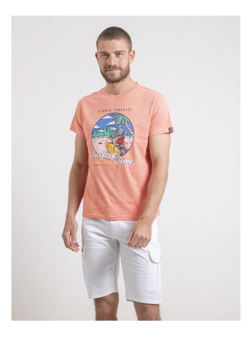 T-shirt girocollo puro cotone NEROMAX - Kiabi