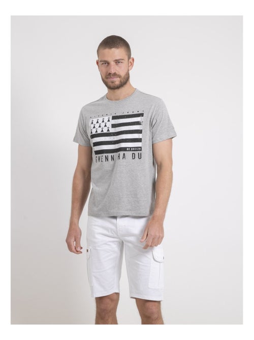 T-shirt girocollo puro cotone NEVENOU - Kiabi