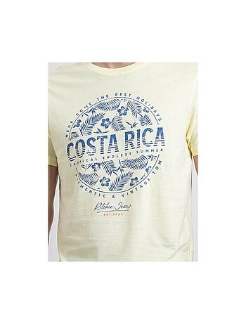 T-shirt girocollo puro cotone NEVOLTA