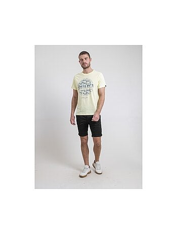 T-shirt girocollo puro cotone NEVOLTA