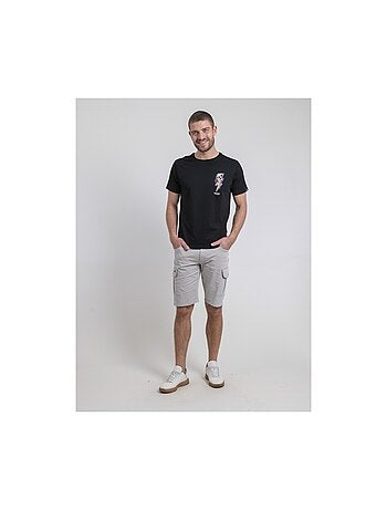 T-shirt girocollo puro cotone NIKISKULL
