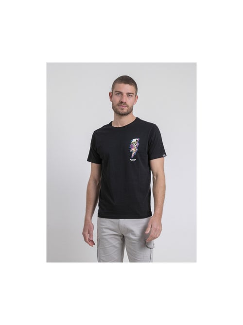 T-shirt girocollo puro cotone NIKISKULL - Kiabi