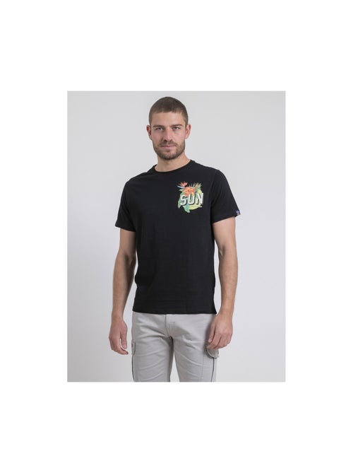 T-shirt girocollo puro cotone NOGOZO - Kiabi