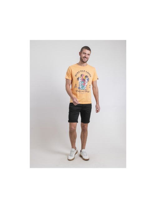 T-shirt girocollo puro cotone NOUKIWI - Kiabi