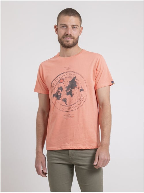 T-shirt girocollo puro cotone NOULAME - Kiabi