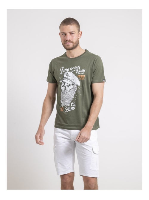 T-shirt girocollo puro cotone NUBENOIT - Kiabi