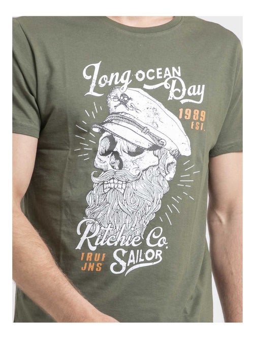 T-shirt girocollo puro cotone NUBENOIT - Kiabi