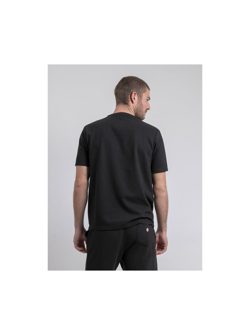 T-shirt girocollo puro cotone oversize NEWAX Nero - Kiabi