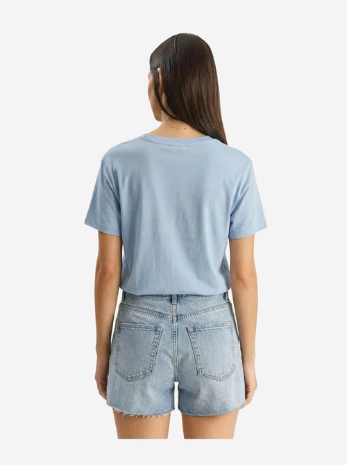 T-shirt girocollo ricamata lucci - Kiabi T-shirt girocollo ricamata lucci - Kiabi