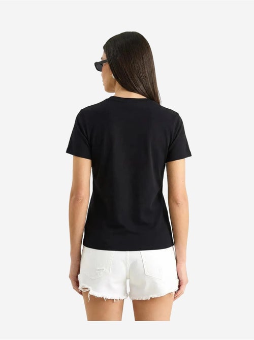 T-shirt girocollo ricamata lucci - Kiabi T-shirt girocollo ricamata lucci - Kiabi