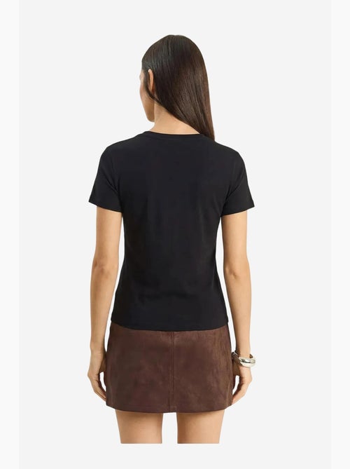 T-shirt girocollo ricamata lucci - Kiabi T-shirt girocollo ricamata lucci - Kiabi