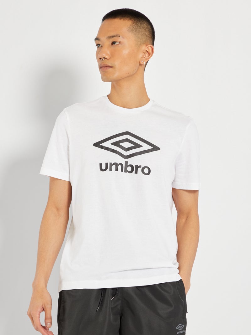 T-shirt girocollo 'Umbro' BIANCO - Kiabi