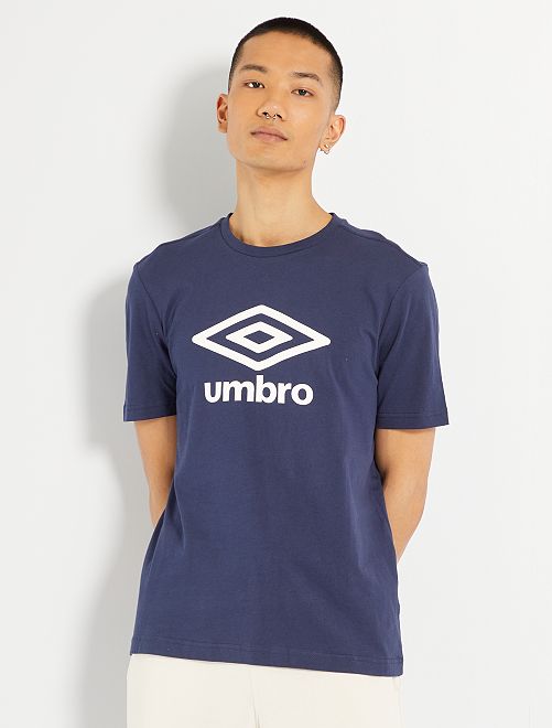 T-shirt girocollo 'Umbro' - BLU - Kiabi - 10.00€