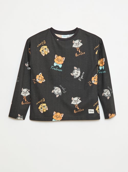 T-shirt 'Gli Aristogatti' 'Disney' a maniche lunghe - Kiabi