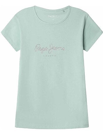 T-shirt Glitter da Ragazza Pepe Jeans