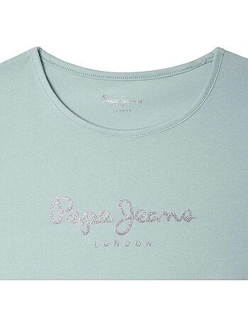 T-shirt Glitter da Ragazza Pepe Jeans