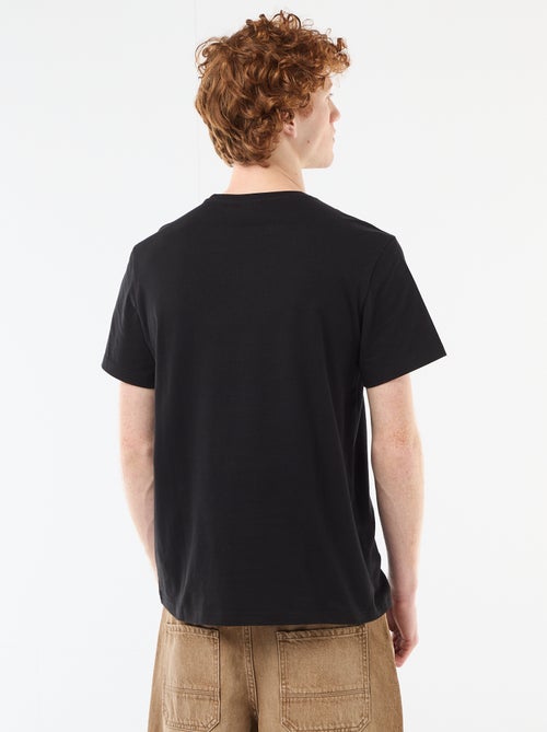 T-shirt 'Gorillaz' in cotone tinta unita - Kiabi