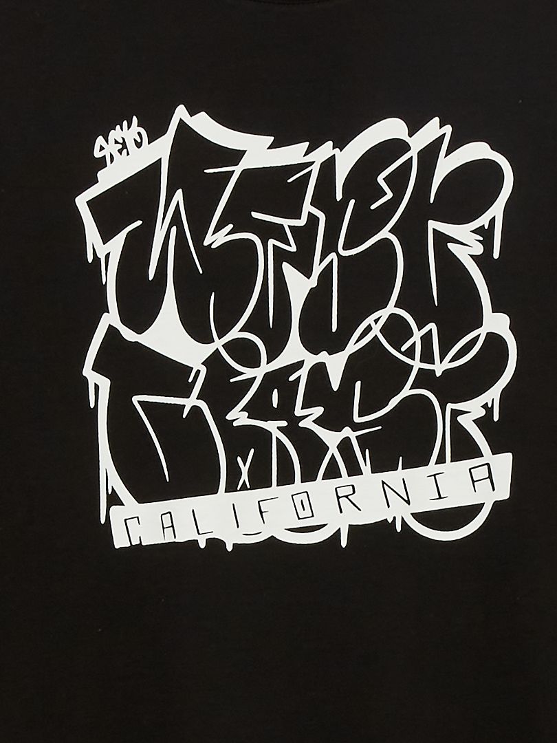 T-shirt 'graffiti' - NERO - Kiabi - 4.00€