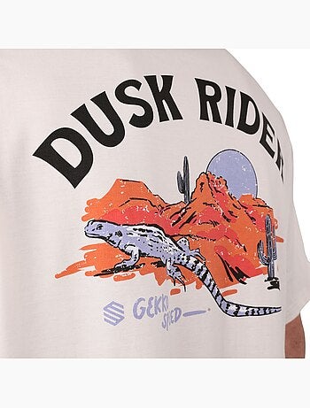 T-shirt gravel cotone maniche corte uomo uomo chaser