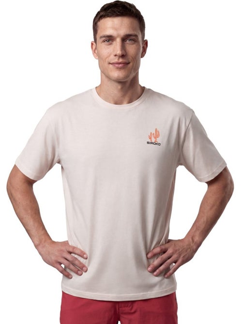 T-shirt gravel cotone maniche corte uomo uomo chaser - Kiabi