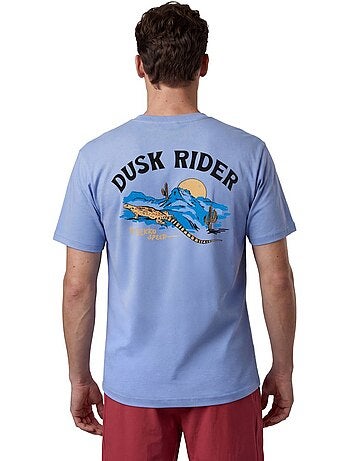 T-shirt gravel cotone maniche corte uomo uomo chaser