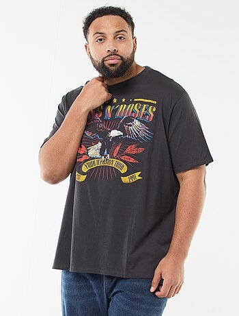 T-shirt 'Guns N' Roses' a maniche corte