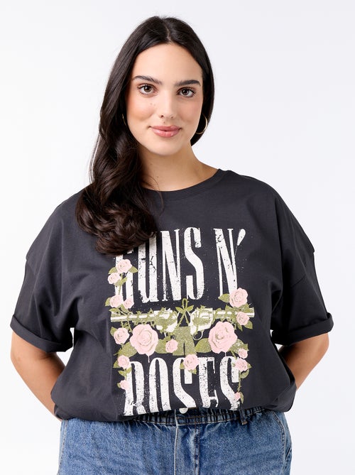 T-shirt 'Guns N' Roses' a maniche corte - Kiabi