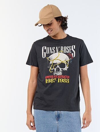 T-shirt 'Guns N'Roses' a maniche corte
