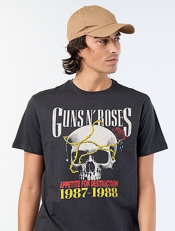 T-shirt 'Guns N'Roses' a maniche corte