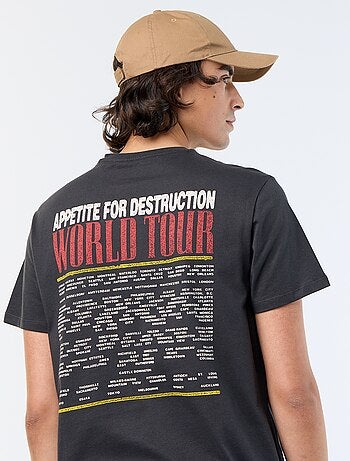 T-shirt 'Guns N'Roses' a maniche corte