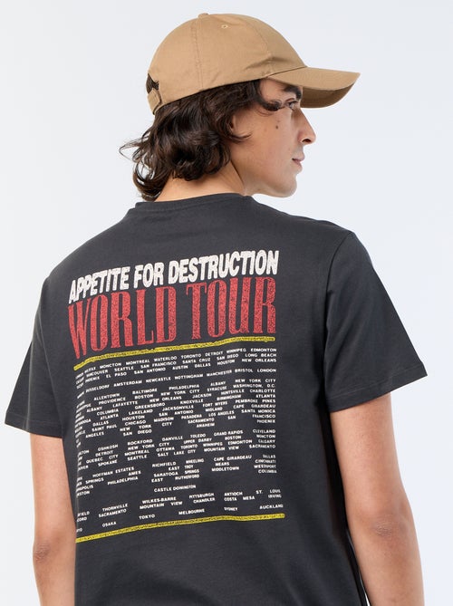 T-shirt 'Guns N'Roses' a maniche corte - Kiabi