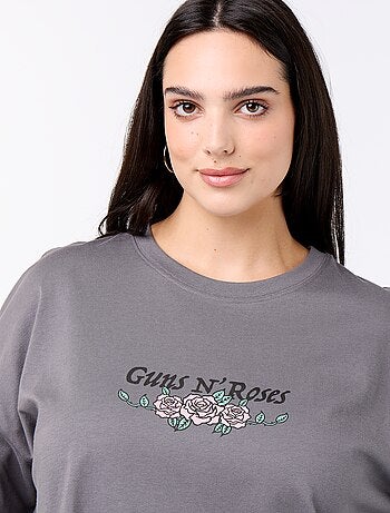 T-shirt 'Guns'n'Roses' a maniche corte